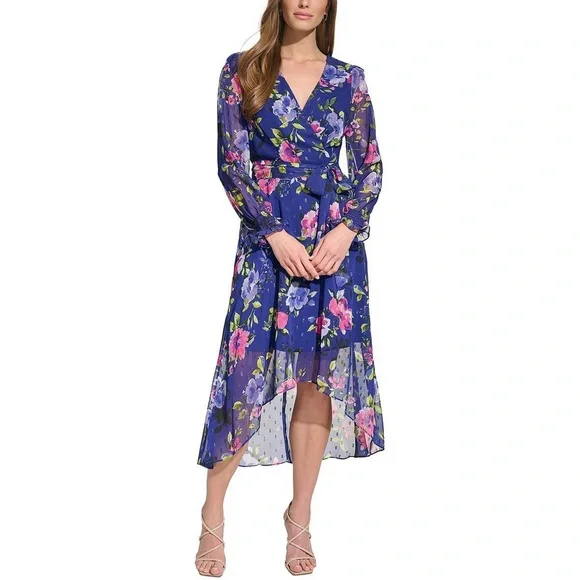 princess polly baby blue dress Jessica Howard Women's Petite Elbow Tie Sleeve Shift Dress #Sponsored main image 0